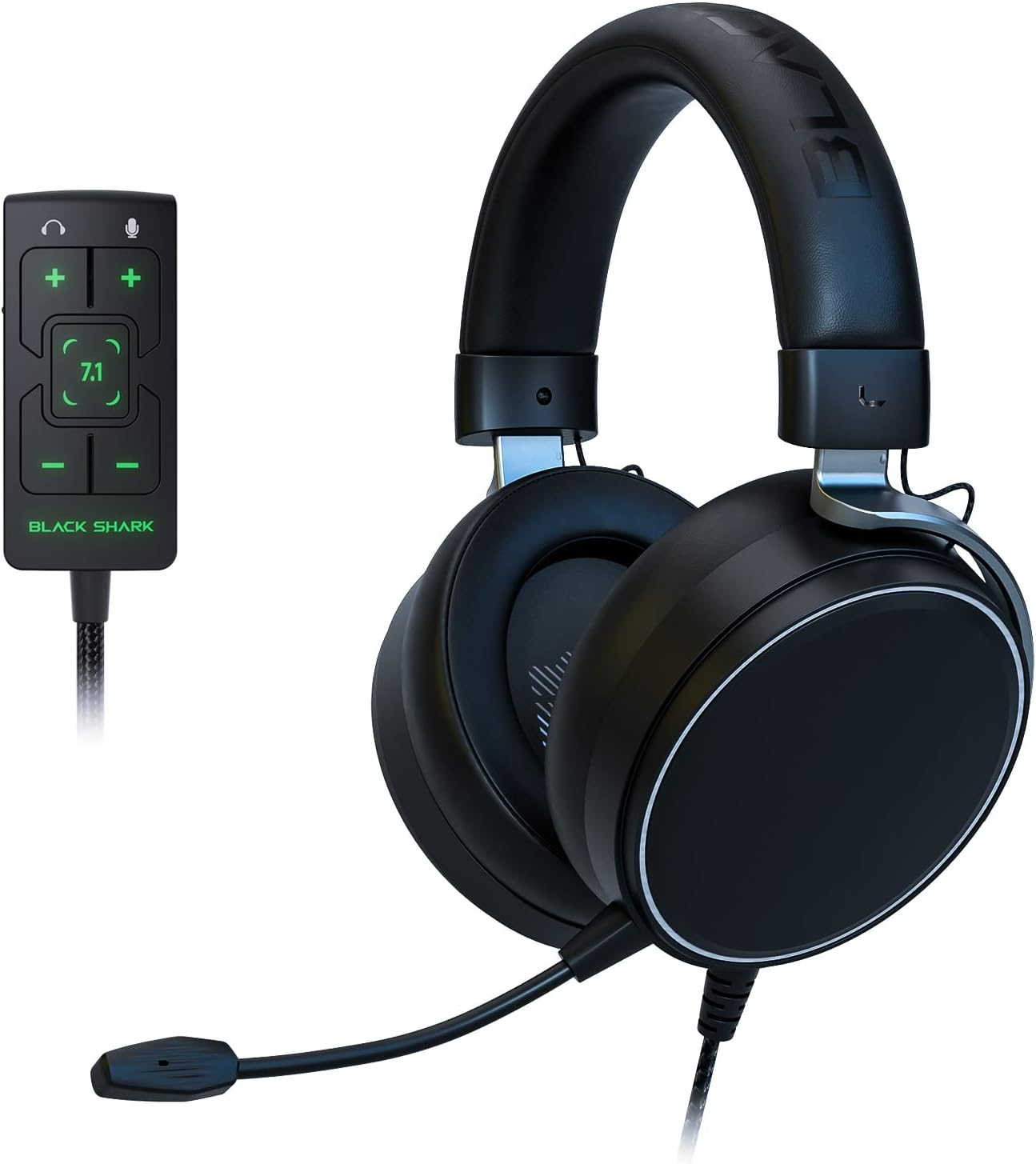 Black Shark Goblin X2 Wired Gaming Headphones || 50mm Drivers, Spatial Audio, Noise Cancelling Mic
