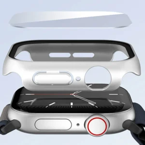 Cotetci Apple Watch 10 All-Round PC Smartwatch Protective Case 46mm Clear