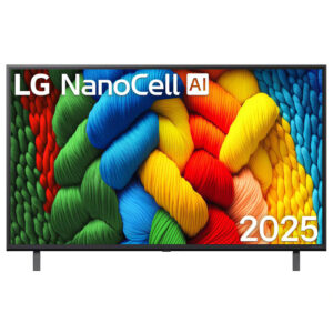 LG 43NANO80ASA 43 Inch 4K UHD NanoCell Smart TV | AI ThinQ, HDR, HDMI 2.1