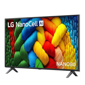LG 43NANO80ASA 43 Inch 4K UHD NanoCell Smart TV | AI ThinQ, HDR, HDMI 2.1