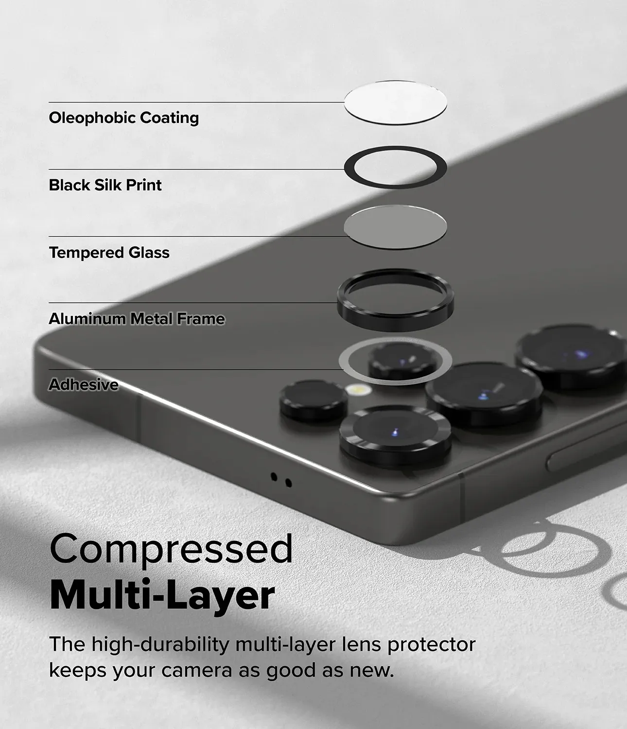 Anank Samsung Galaxy S25 Ultra Camera Lens Protector 2 Anank Samsung Galaxy S25 Ultra Camera Lens Protector
