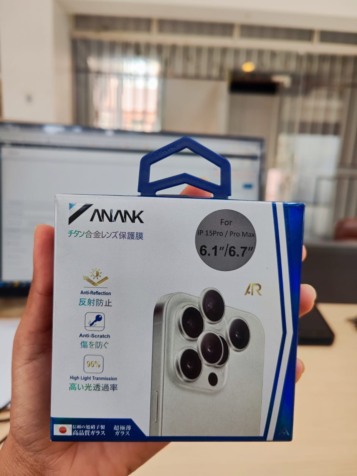 Anank AR Lens Guard For iPhone 15 Pro/15 Pro Max 1 Anank AR Lens Guard For iPhone 15 Pro/15 Pro Max