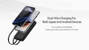 Recci Power Bank 10000mAh, Fast Charging High-Power 22.5Wx2 PD 20W, RPB-P67